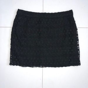 Black Lace Skirt